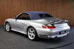 Porsche 911 Cabrio 3.6 Turbo Bose Leder Navi Dealer onderh., Auto's, Achterwielaandrijving, Gebruikt, Zwart, Cabriolet