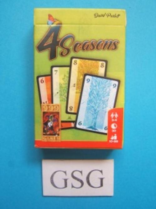 4 seasons nr. 999-SEA02-01 (Nieuw), Hobby en Vrije tijd, Gezelschapsspellen | Kaartspellen, Nieuw, Ophalen