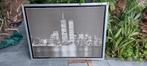 Ingelijste prent Twin Towers New York, Verzamelen, Ophalen of Verzenden, Voor 1940, Zo goed als nieuw
