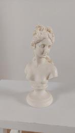 Buste borstbeeld Alabaster godin Aphrodite 16x6 zgan., Antiek en Kunst, Ophalen of Verzenden
