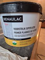 Renaulac voorstrijk gipsplaten, Ophalen, Zo goed als nieuw, Wit