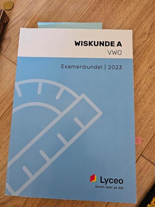 WISKUNDE VWO EXAMENBUNDEL, Boeken, Informatica en Computer, Zo goed als nieuw, Ophalen of Verzenden