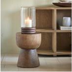 Riviera Maison Bijzettafel - Nieuw!, Minder dan 55 cm, Rond, Nieuw, Hout