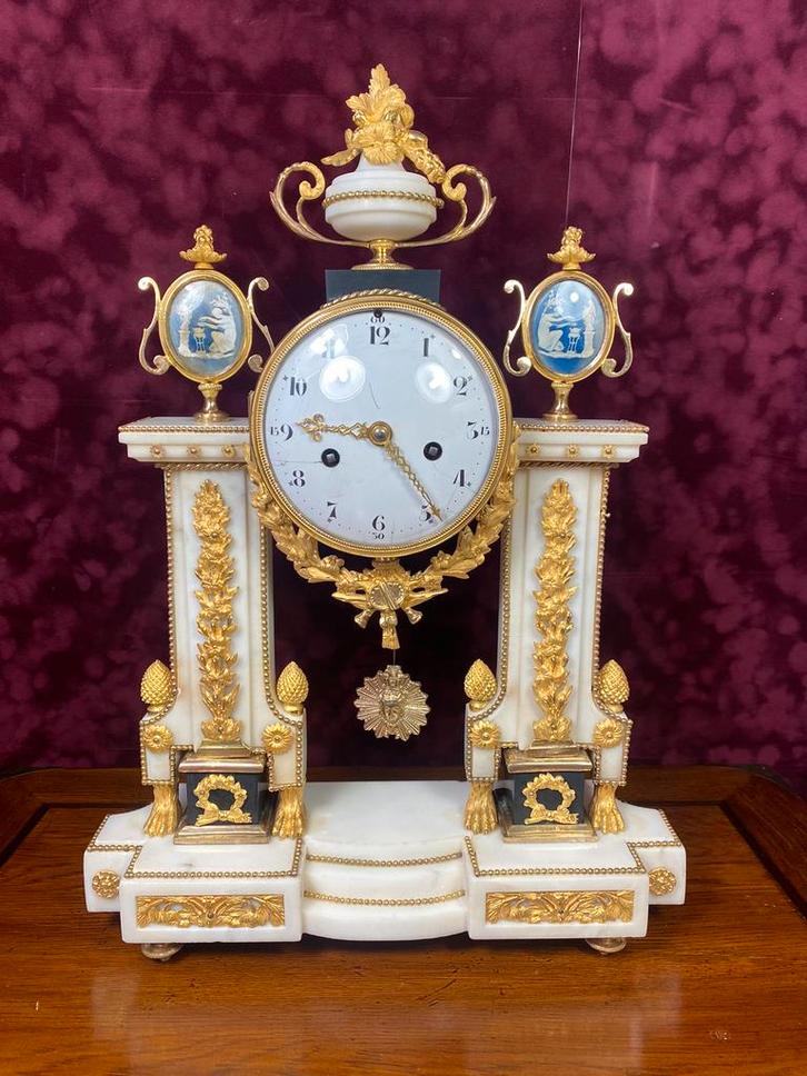 LOUIS XVI pendule ca. 1785., Antiek en Kunst, Antiek | Klokken, Ophalen of Verzenden