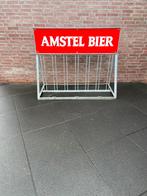 Fietsenrek met reclame bord Amstel bier, Fietsen en Brommers, Gebruikt, Ophalen
