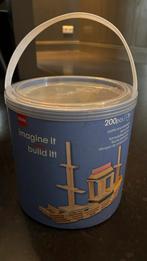 Hema platte bouwblokken complete doos, Kinderen en Baby's, Speelgoed | Bouwstenen, Ophalen of Verzenden, Zo goed als nieuw