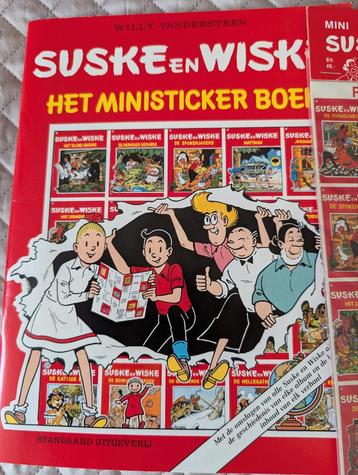 Suske en Wiske Stickerboek Compleet - Nieuwstaat! beschikbaar voor biedingen