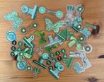 Groene Journaling, scrapbooking, junk journal stickers, Verzenden, Nieuw, Meerdere stickers