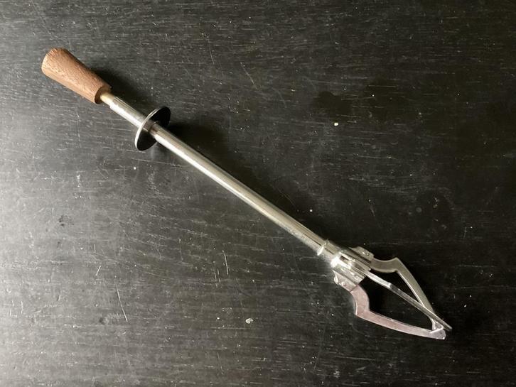 Vintage mechanische IJSTANG, KLONTJESTANG, Antiek en Kunst, Curiosa en Brocante, Ophalen of Verzenden