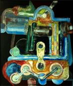 Modern Schilderij, Ophalen of Verzenden