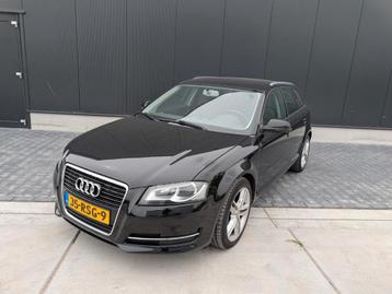 Audi A3 1.2 Tfsi 77KW Sportback 2011 Zwart beschikbaar voor biedingen