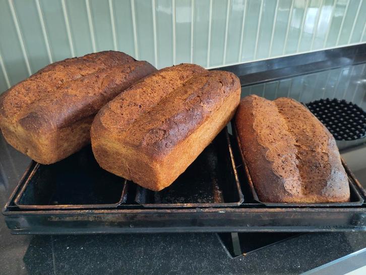 Brood Bakblik - koppel van drie bakvormen, Huis en Inrichting, Keuken | Keukenbenodigdheden, Gebruikt, Ophalen