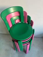 Bruno Rey stoelen 4x groen 2x roze (prijs per stuk), Huis en Inrichting, Stoelen, Ophalen of Verzenden, Overige kleuren