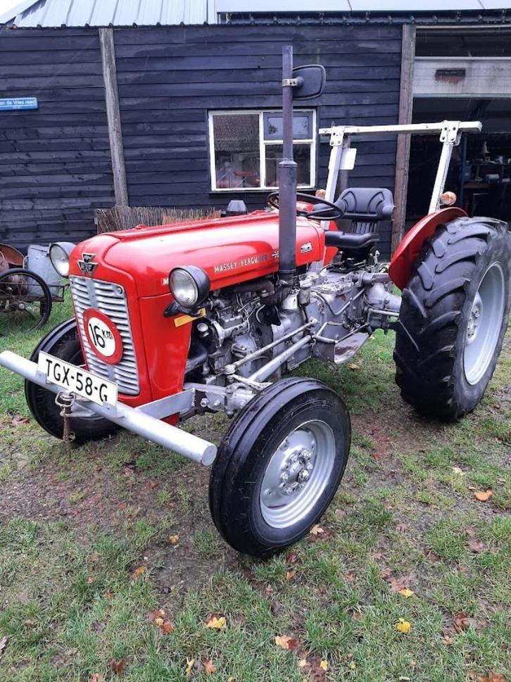 2 x Massey Ferguson 35X MP en MF 3165R, Zakelijke goederen, Agrarisch | Tractoren, 5000 tot 7500, Massey Ferguson, tot 80 Pk, Oldtimer