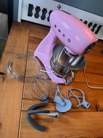 Smeg keukenmachine 1x gebruikt, 4 liter of meer, Ophalen of Verzenden, Zo goed als nieuw