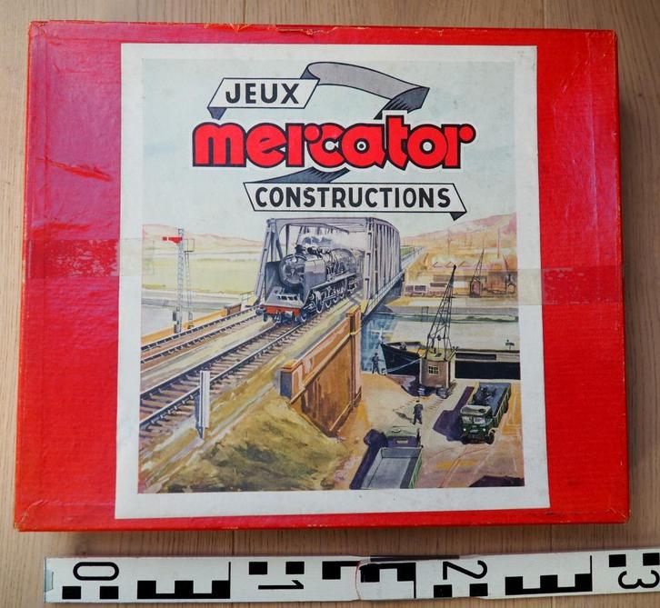 MERCATOR 4a bouwdoos type Meccano Belgisch fabricaat, Antiek en Kunst, Antiek | Speelgoed, Ophalen of Verzenden