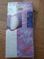 katoenen damesslip met lange pijpen wit jacquard 48-50, Ophalen of Verzenden, Wit, Slip