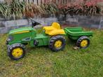 John Deere Traptractor + Aanhanger - Vanaf 2 Jaar, Kinderen en Baby's, Ophalen, Gebruikt, Trapvoertuig