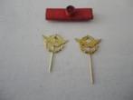 1 militaire Franse speldje + ribbon. Piloot brevet, Verzenden, Luchtmacht, Overige gebieden, Lintje, Medaille of Wings