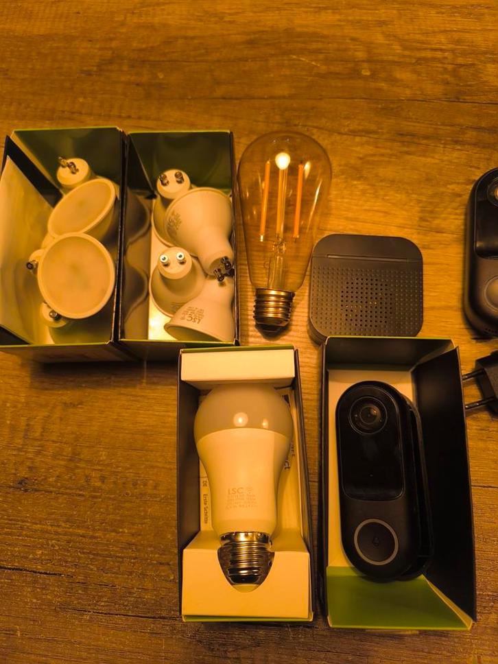 LSC Smart connect deurbel met Gong., Huis en Inrichting, Deurbellen, Gebruikt, Bedraad, Ingebouwde camera, Compatibel met smartphone