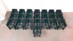 22x Vintage Solaria style chairs Arrben Italy 70s, .., Gebruikt, Zwart, ...