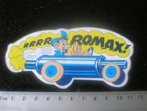 sticker rrr romax uitlaat uitlaten exhausts logo, Verzamelen, Stickers, Zo goed als nieuw, Merk, Verzenden