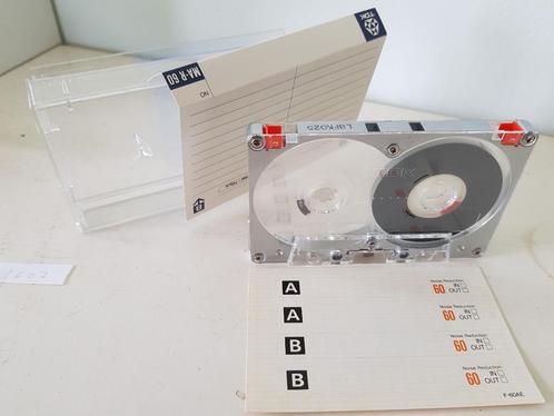cassettebandje TDK metal MA-R 60 reference RARE! 4X, Cd's en Dvd's, Cassettebandjes, Zo goed als nieuw, Voorbespeeld, Overige genres