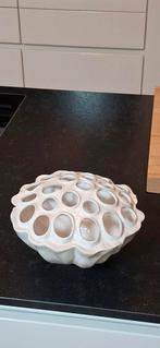 Lotusvaas - Decoratief en elegant, Wit, Aardewerk of Porselein, Nieuw, Ophalen of Verzenden