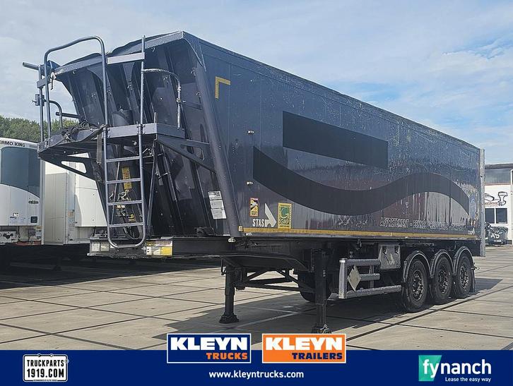 STAS S300CX 55m3 alu,coil, Auto's, Vrachtwagens, Bedrijf, Te koop, ABS, Aanhangers en Opleggers, Diesel, Handgeschakeld, Overige kleuren