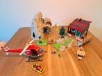 Playmobil 9126 en 9127. Bergbeklimmers, berghut, helikopter, Kinderen en Baby's, Speelgoed | Playmobil, Ophalen of Verzenden, Gebruikt