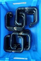 12 gebruikte Zwarte Hewi deurkrukken, Ophalen of Verzenden, Gebruikt