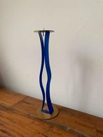 Vibtage Kandelaar blauw lucite – Cec LePage stijl, jaren ’80, Ophalen of Verzenden