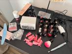Complete set Pink Gellac, Gebruikt, Overige kleuren, Ophalen of Verzenden, Handen en Nagels
