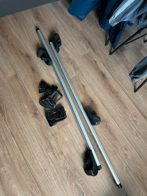 Hapro dakdragers alu 125 voor open dakrails, Auto diversen, Dakdragers, Zo goed als nieuw, Ophalen of Verzenden