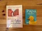 2x " Papa" worden boekjes, de leukste spelletjes met je baby, Ophalen of Verzenden, Zo goed als nieuw, Opvoeding tot 6 jaar
