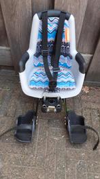 Fietsstoeltje BOBIKE voorop met bevestiging, Voetsteuntjes, Ophalen of Verzenden, Zo goed als nieuw, Bobike