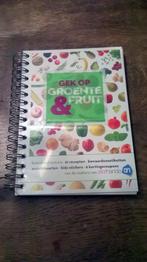 Kookboek Gek op groente & fruit, NIEUW, Ophalen of Verzenden, Zo goed als nieuw