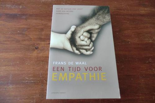 boek - Frans de Waal - Een tijd voor empathie, Boeken, Filosofie, Gelezen, Praktische filosofie, Ophalen of Verzenden