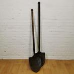 Antieke brocante decorative schep, tuin gereedschap, spade, Antiek en Kunst, Ophalen of Verzenden