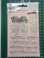 Clear stamps Kerst & winter groetjes NL - Essentials nr. 293, Ophalen of Verzenden, Nieuw, Clearstamp
