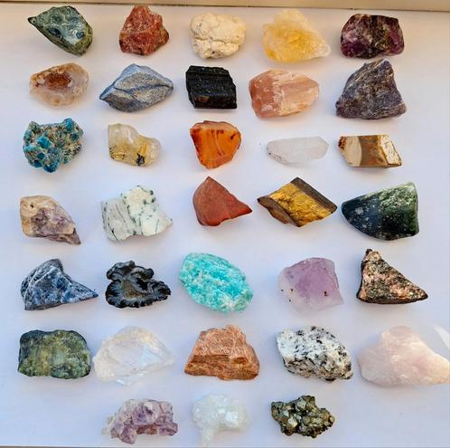 Edelstenen ruw mineralen losse verkoop verzameling edelsteen, Verzamelen, Mineralen en Fossielen, Mineraal, Ophalen of Verzenden