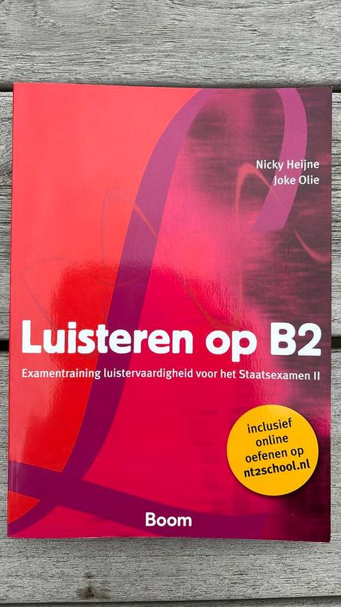 Joke Olie - Luisteren op B2 Staatsexamen, Boeken, Schoolboeken, Zo goed als nieuw, Nederlands, Overige niveaus, Ophalen of Verzenden