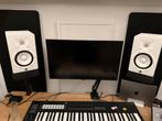 Yamaha HS7 monitor speakers, Audio, Tv en Foto, Luidsprekers, Zo goed als nieuw, 120 watt of meer, Front, Rear of Stereo speakers