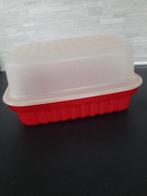 Tupperware kaasdoos kaaskornuit rood / doorzichtig, Ophalen of Verzenden, Zo goed als nieuw
