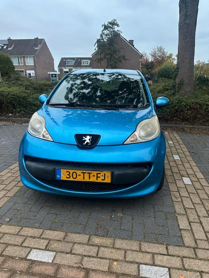Peugeot 107 1.0 12V 5DR 2007 Blauw, Auto's, Peugeot, Bedrijf, Airbags, Centrale vergrendeling, Elektrische ramen, Isofix, Metallic lak