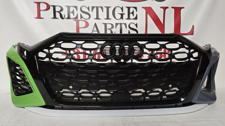 Voorbumper Audi A3 8Y RS3 RS Rechts Bumper Hoek 2021-2024 RV, Auto-onderdelen, Carrosserie en Plaatwerk, Bumper, Audi, Voor, Gebruikt