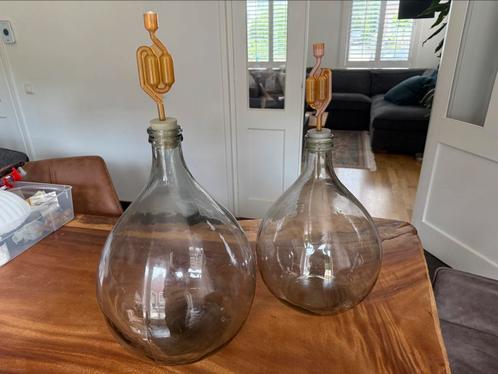 Alles om wijn te maken: Bolfles 15L, 10L, overhevelaar etc, Hobby en Vrije tijd, Overige Hobby en Vrije tijd, Zo goed als nieuw