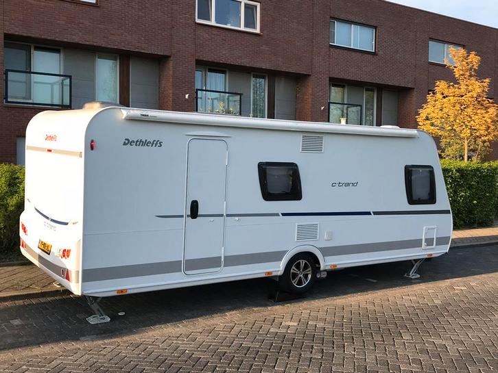 Dethleffs C’ Trend 565 FMK- Gezinscaravan in topstaat!, Caravans en Kamperen, Caravans, Particulier, tot en met 6, 1250 - 1500 kg