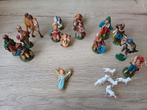 Vintage Kerststal beeldjes uit de jaren 50., Diversen, Kerst, Ophalen of Verzenden