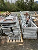 Aluminium steiger/stelling, Doe-het-zelf en Verbouw, Steigers, Gevelsteiger, Zo goed als nieuw, 5 meter of hoger, Ophalen